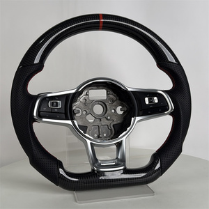 Pour Volkswagen Golf Scirocco Volant multifonctionnel/volant en fibre de carbone modifié pouvant être modifié - Product Image 4