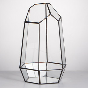 Porta Piante in Vetro e Metallo Vendita Diretta dalla Fabbrica Decorazione per Terrario - Product Image 6