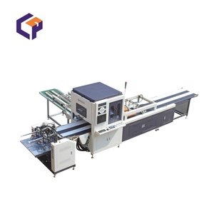 Caja rígida automática Máquina Equipo Maquinaria Cajas de embalaje Empaquetador automático de cajas tipo gota - Product Image 1
