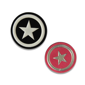 Placas de Identificación de Aleación de Aluminio Fundidas a Presión, Grabadas y Anodizadas, Etiquetas con Logotipos Impresos en Letterpress, Adhesivo 3M Plateado - Product Image 1