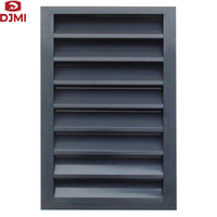 Ventanas de Aluminio Abatibles para Uso Doméstico, Ventanas de Aluminio con Marco Fijo y Persianas
