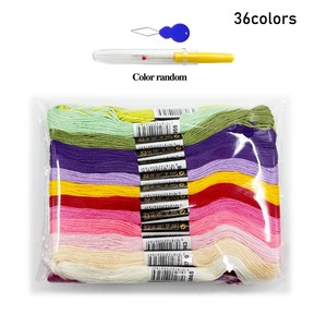 <span class=keywords><strong>Fil</strong></span> à broder pour point de croix, 6 brins, <span class=keywords><strong>fil</strong></span> à coudre de la même couleur que <span class=keywords><strong>DMC</strong></span>, pour la broderie à la main, les travaux d'aiguille, les fournitures d'artisanat - Product Image 2