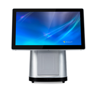 Terminal de point de vente tactile capacitif tout-en-un au prix d'usine |   Windows/Android |   Écran simple/double en option |