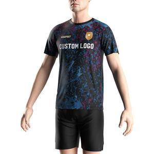 Camiseta de Rugby de Manga Corta para Hombre, con Estampado Personalizado, Tejido de Jersey, Estilo Wales, Polo de Rugby, Superventas - Product Image 5