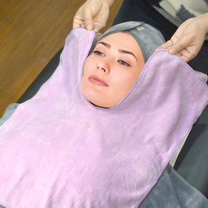 Custom Logo Microfiber Spa Facial <strong>Towel</strong> Beauty Headband Microfiber Wrap Logo Beauty Salon <strong>Towels</strong> <strong>Set</strong> - Product Image 5