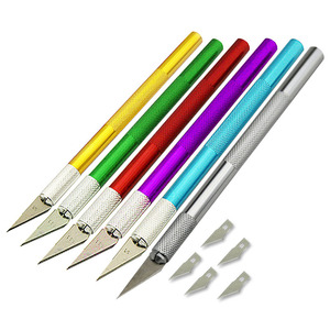 Metal Pen Knife 145mm Length Precision Cutting <b>Tool</b> For DIY <b>Engraving</b> Craft Supplies - Product Image 4