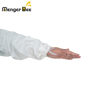 New 3-Layer White One-Piece <b>Bee</b> <b>Suit</b> Fully Enclosed <b>Bee</b>-Proof Breathable Cotton Safety Clothing for Beekeeping - Product Image 6