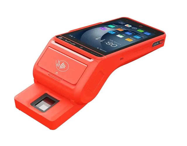 Smart Mobile POS Payment Terminal Handheld POS Terminal Machine Portable Point-of-sale Device for Business and Retail Shop