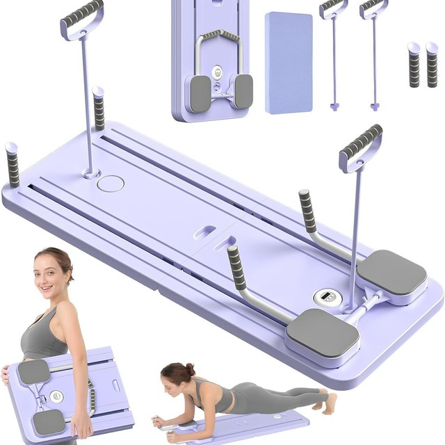 Factory Direct New Arrival Portable Home Gym Equipment Multi-fitness Push Board With Eva Core Slider And For Ab Roller Wheels Tr