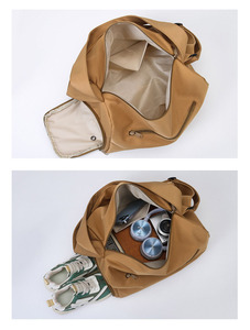Bolsa de Viaje Deportiva Unisex RUIQUWIN con Logotipo Personalizado, Ligera, Impermeable, de Gran Capacidad, con Compartimento para Zapatos - Product Image 4