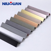 Protection d'angle extérieur mural NIUYUAN OEM, profilé d'angle en aluminium pour carrelage à 90 degrés