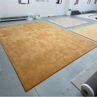 Tapis de haute qualité fait main, design unique, couleur marron ou gris, pour chambre à coucher ou salon