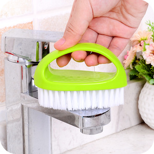 Colorful Plastic Shoe <b>Cleaning</b> <b>Brush</b> Soft Bristles Nylon Handheld <b>For</b> Household Use - Product Image 3