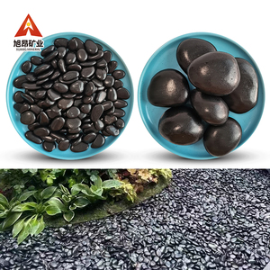 Tự Nhiên Màu Đen Sông Đá Cobble Trắng Sỏi Đá Nhân Tạo Cho Vườn Bể Cá Công Nghiệp Phong Cách Thiết Kế Bên Ngoài Ứng Dụng - Product Image 2