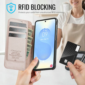 <span class=keywords><strong>Custodia</strong></span> a Portafoglio Ultra Sottile CaseMe per Samsung Galaxy S26 <span class=keywords><strong>Plus</strong></span> S25 S24 S23 S22 S21 <span class=keywords><strong>S20</strong></span> con Ricarica Rapida e Protezione RFID, <span class=keywords><strong>Custodia</strong></span> Multifunzione - Product Image 5
