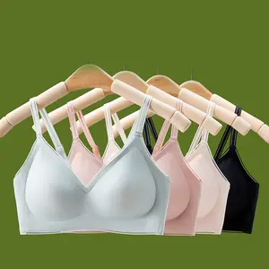 Reggiseno per bambina sportiva senza fili in lattice senza fili