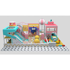 Candy Theme Children's Play Equipment Games Soft Indoor Play Equipment Kids Small Indoor Playground, Amusement Park with Slides - Product Image 2