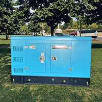 LETON Offener Leiser Dieselgenerator 30KW 50KW 60KW 70KW 80KW 10kw 10kva Dreiphasig 15 kw 15kva 20kva 20 kw Dieselgenerator