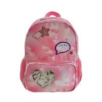 KUOBU 2025 Nouveautés Sac à Dos Scolaire Fille Tendance Dessin Animé Mignon avec Fermeture Éclair de Haute Qualité 300D et Compartiment Ordinateur Portable