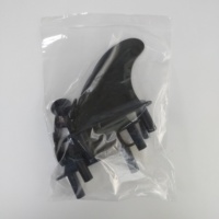 Soft Top Fin de planche de surf en mousse, Pin Fins en Nylon Soft board Fin Tri Set Up