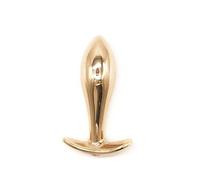 Promotion de vente : Produits sexuels pour adultes – Plugs anaux en métal, dilatateurs anaux, Chrysanthème Doré pour jouets sexuels