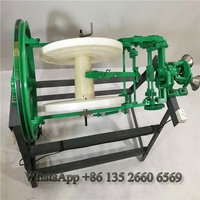 Tresseuse à torsion de corde ronde en sisal Machine à tresser semi-automatique en corde de chanvre pour usage domestique