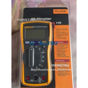 Multimètre numérique portable 115 avec écran rétroéclairé pour l'entretien industriel, instrument de mesure en stock lexso H - Product Image 1