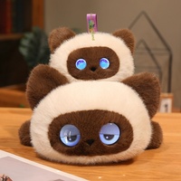 Jouet en peluche chat robot intelligent IA personnalisé en usine, compagnon émotionnel, apaisant et réconfortant pour adolescents et adultes, pour le marché international