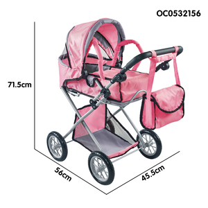 Passeggini per <span class=keywords><strong>Bambole</strong></span> Gemelli con Borsa in Tessuto Oxford 600D e Struttura in Ferro - Product Image 3
