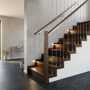 Carreaux d'ardoise gris foncé modernes pour l'installation d'escaliers et de sols - Product Image 1
