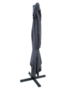 10FT X 13FT Outdoor Garden Durable <strong>Rectangular</strong> Roma Umbrella Cantilever <strong>Parasols</strong> with 360 Rotate Base - Product Image 5