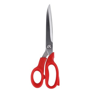 Professional Tailor's <b>Scissors</b> Stainless Steel Blades Rubber Handles Large Size for Fabric Cutting Clothing <b>Sewing</b> Household - Product Image 1