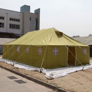 Carpa Familiar de Lona para Cuatro Estaciones, Resistente al Agua, de Una Habitación, para 12 o 20 Personas, Carpa de Camping para Exteriores Chenya CY223 Tipo Tubo - Product Image 1