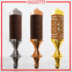 Silos de dragées à café décoratifs et hygiéniques en acier inoxydable Plexy Material Top Product - Product Image 4