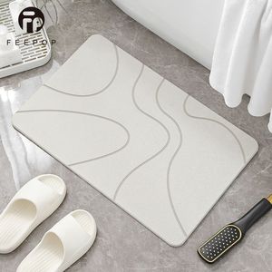 סופר מים סופג מקלחת מחצלת חומר יבש באופן מיידי אבן עיצוב זמין למכירה - Product Image 2