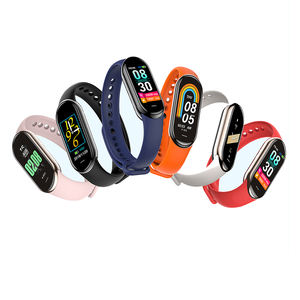 Hot M8 <span class=keywords><strong>Bracelet</strong></span> intelligent santé Fitness Tracker bande intelligente podomètre montre intelligente sport Fitness M5 M6 M7 M8 montres intelligentes OEM ODM - Product Image 1