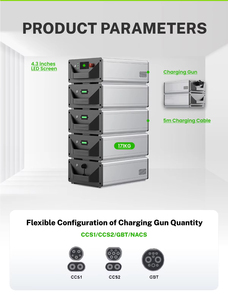 เครื่องชาร์จรถยนต์ไฟฟ้าแบบเคลื่อนที่ Daoyu DY-EV-20kw ประสิทธิภาพสูง 20 กิโลวัตต์ รองรับการชาร์จเร็ว 45A DC ใช้พลังงานแสงอาทิตย์ได้ ผลิตภัณฑ์ใหม่ - Product Image 2