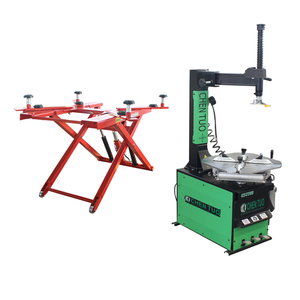 Elevador de Plataforma Hidráulico de Dos Postes CHENTUO CT603 Multifuncional de Un Cilindro, Capacidad de 3000 kg, Elevación de 1200 mm - Product Image 1