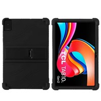 Pour TCL TAB 10L Gen3 8193A 10.1 pouces étui pour tablette antichoc Airbags Silicone souple support réglable découpes précises couverture