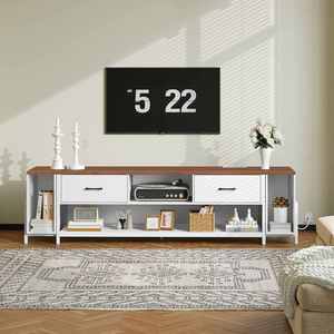 Soporte <span class=keywords><strong>de</strong></span> TV al por Mayor con Cajones y Estantes, <span class=keywords><strong>Centro</strong></span> <span class=keywords><strong>de</strong></span> <span class=keywords><strong>Entretenimiento</strong></span> con Cajón, Mueble para Televisión con Cajón - Product Image 4