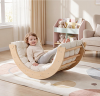 Arche d'escalade Montessori intérieure pour tout-petits, échelle en bois pour enfants