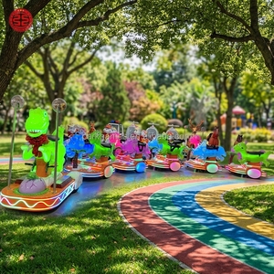 <span class=keywords><strong>Train</strong></span> électrique sans rail pour enfants, thème dinosaure, pour parcs d'attractions extérieurs, à vendre - Product Image 4
