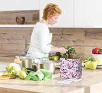 Carpeta de recetas Myway, 8,5 "X 9,5" Juego de organizador de Carpeta de 3 anillas de Better Kitchen Products, diseño floral