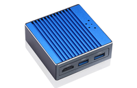 Router Firewall RK3399 Edge Gateway Mini PC, Router de Doble Ethernet, OpenWRT, 6 Núcleos, 64 Bits, 2.0 GHz, 4+16 GB, Puertos Ethernet Gigabit Dobles