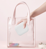 Miroir de maquillage LED portable avec lumière rechargeable, grossissement 2x, ultra-fin, populaire auprès des influenceurs en ligne