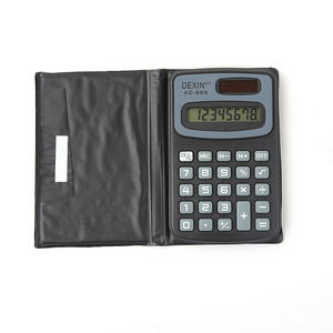 Calculadora Mini Negra Dexin KC888 de 8 Dígitos, Portátil, Funciona con Batería, de Uso General para Estudiantes y Regalos Empresariales - Product Image 1
