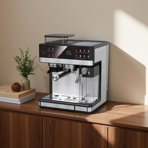 Venta <span class=keywords><strong>de</strong></span> fábrica, máquina semiautomática <span class=keywords><strong>para</strong></span> <span class=keywords><strong>hacer</strong></span> café, máquina <span class=keywords><strong>de</strong></span> café comercial <span class=keywords><strong>de</strong></span> grano a taza con molinillo <span class=keywords><strong>de</strong></span> granos - Product Image 5