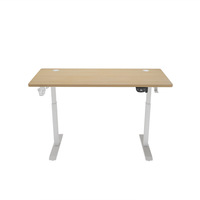 Bureau intelligent ergonomique Bureau d'ordinateur électrique réglable en hauteur avec pieds de bureau debout de style moderne