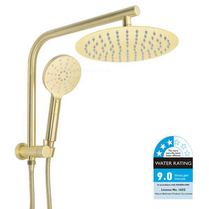 Großhandel WELS Duschkopf-Set Australischer Bestseller Multifunktionales ABS-Duschset in Gebürstetem Gold Badezimmer-Dusche - Product Image 2