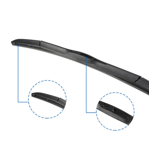 Escobilla de limpiaparabrisas híbrida para coche, ventana delantera de repuesto para escobilla de goma, limpiaparabrisas para lluvia, venta al por mayor de fábrica - Product Image 6